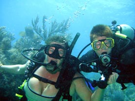 Mother and daughter, dive buddies for life!